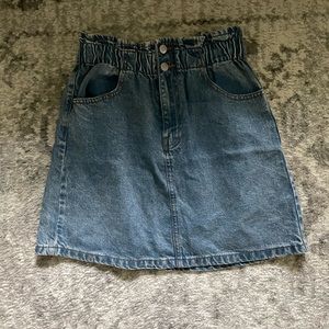 Denim skirt